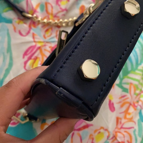 Rebecca Minkoff Navy Blue Mini Mac Crossbody - Picture 2 of 7